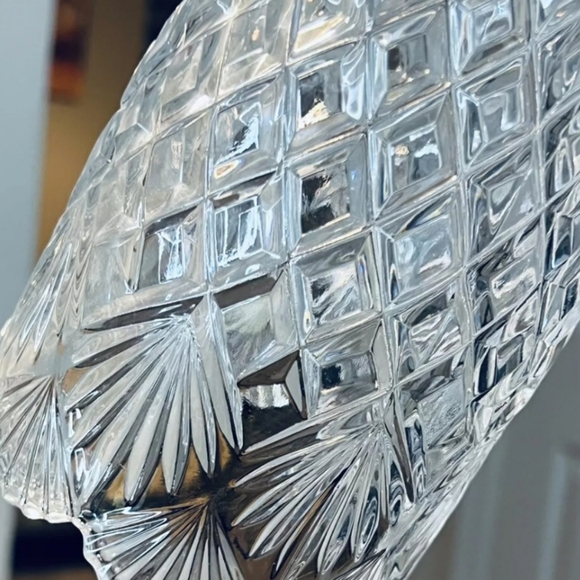 Vintage Imperial Hand Cut Crystal Vase 7.2”H Made In Slovakia Discontinued - Picture 9 of 9